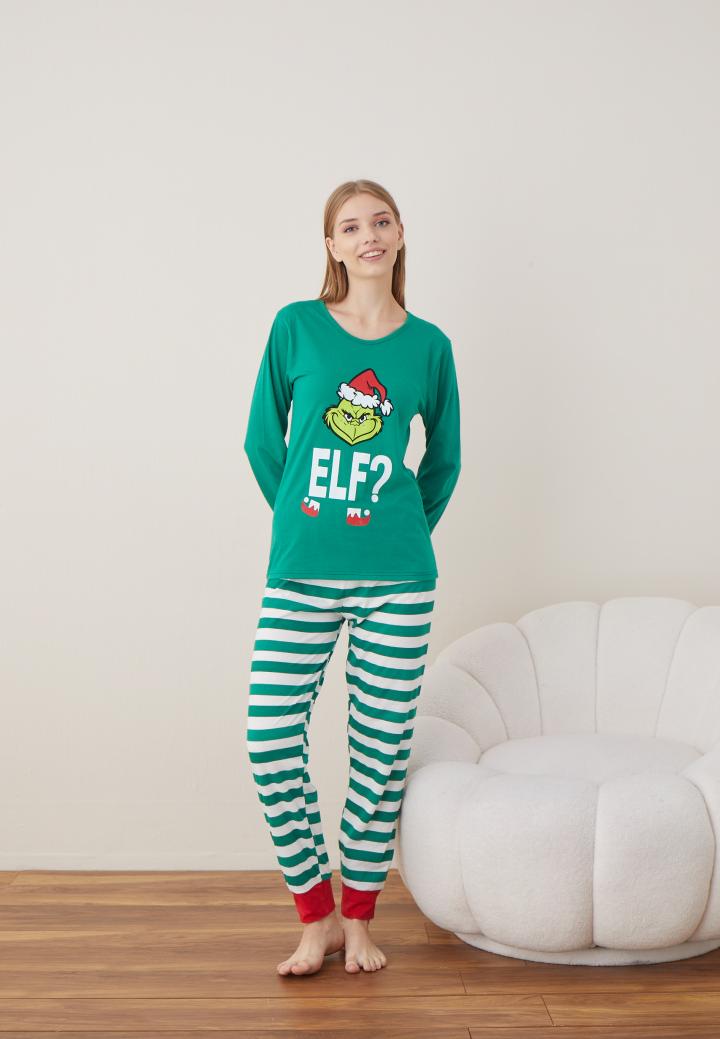 Pijamale Crăciun Damă – Elf