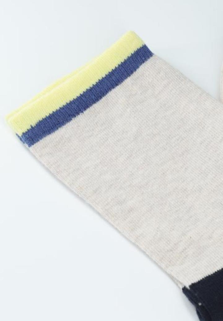 Sosete Dama din Bumbac Organic cu Model Inimioara